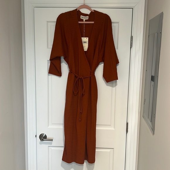 NWT Mara Hoffman Tiffany Dress in Rust Sz S - Picture 4 of 7